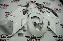 Ducati 848 Fairings (2007-2014) Pearl White, Silver at KingsMotorcycleFairings.com