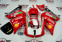 Ducati 916 (1994-2003) Red & White #1 Fairings at KingsMotorcycleFairings.com