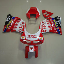 Ducati 996 Fairings (1998-2002) Red, White Xerox from KingsMotorcycleFairings.com