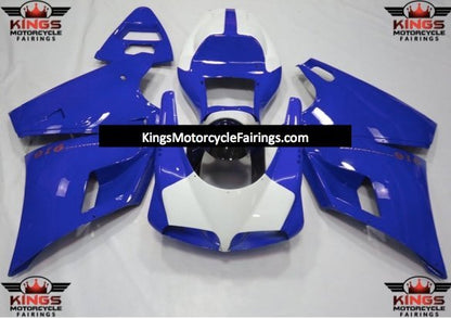 Ducati 998 (2002-2003) Blue, White Fairings at KingsMotorcycleFairings.com