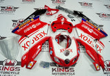 Ducati 999 (2003-2004) Red & White Xerox Fairings at KingsMotorcycleFairings.com