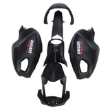 Ducati Monster 696, 796, 1100 Fairing kit (2008-2016) Matte Black at KingsMotorcycleFairings.com