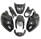 Ducati Monster 696, 796, 1100 Fairing set (2008-2016) Faux Carbon Fiber at KingsMotorcycleFairings.com