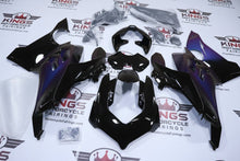 Ducati Panigale V4S Fairing Kit (2020-2021) Black, Purple Chameleon at KingsMotorcycleFairings.com
