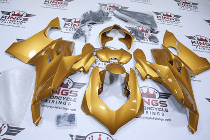 Ducati Panigale V4S Fairings (2018-2019) Gold from KingsMotorcycleFairings.com