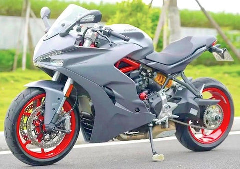 Ducati Supersport 939S Fairings (2017-2021) Matte Gray at KingsMotorcycleFairings.com