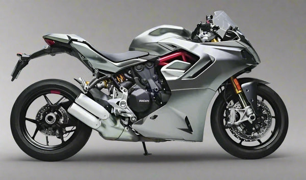 Ducati Supersport 950S Fairings (2021-2024) Silver from KingsMotorcycleFairings.com