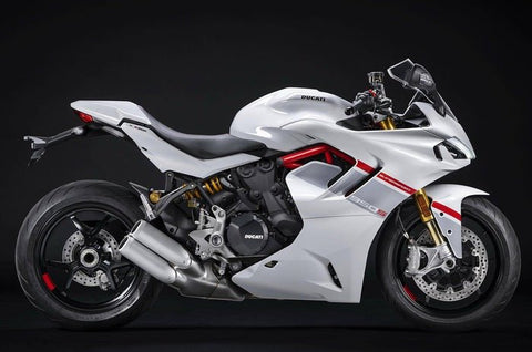 Ducati Supersport 950S Fairings (2021-2024) White, Silver, Red at KingsMotorcycleFairings.com