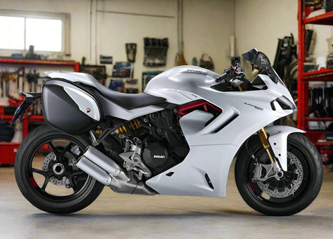 Ducati Supersport 950S Fairings (2021-2024) White at KingsMotorcycleFairings.com