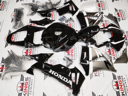Fairing Kit for Honda CBR600RR (2026) Black, Gray, White, Stripe at KingsMotorcycleFairings.com