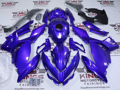 Fairing Kit for Kawasaki Ninja 400 (2018-2023) Purple Metallic at KingsMotorcycleFairings.com