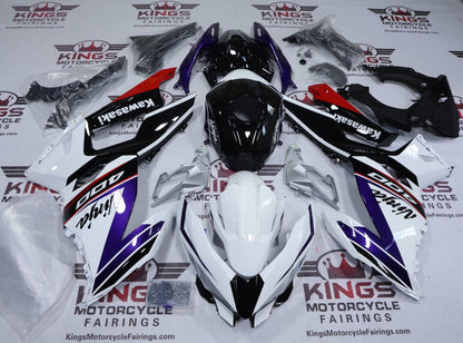 Fairing Kit for Kawasaki Ninja 400 (2018-2023) White, Purple, Black, Red from KingsMotorcycleFairings.com