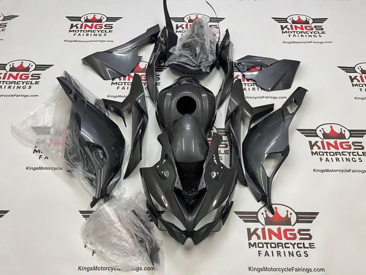 Fairing Kit for Kawasaki ZX4RR (2019-2025) All Faux Carbon Fiber at KingsMotorcycleFairings.com