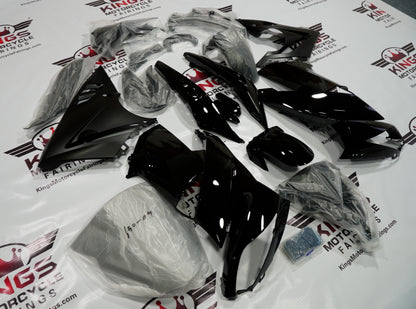 Fairing Kit for a Kawasaki Ninja 650R (2009-2011) Black at KingsMotorcycleFairings.com