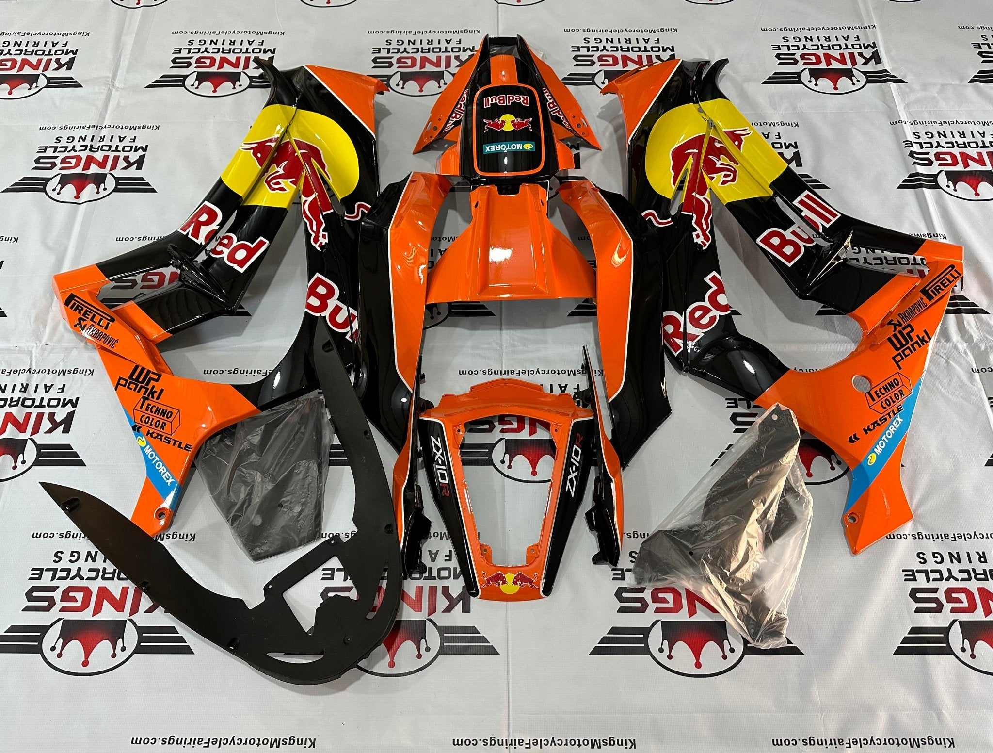 Fairings | Kawasaki Ninja ZX10R (2011-2015) Orange RedBull