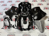 Black Kawasaki ZZR1100 Fairings at (1990-1992) at KingsMotorcycleFairings.com
