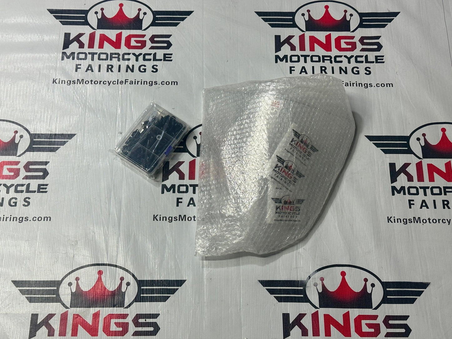 Fairing Bolt Kit, Windscreen, Logo Decals at KingsMotorcycleFairings.com