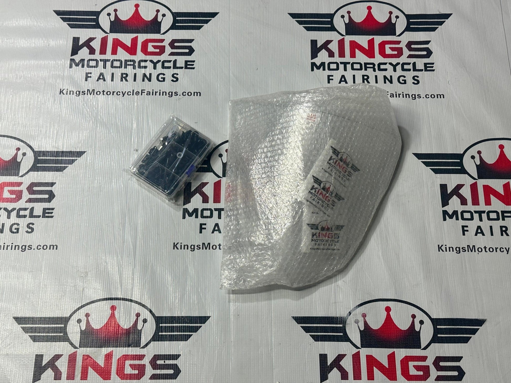 Fairing Bolt Kit, Windscreen, Logo Decals at KingsMotorcycleFairings.com