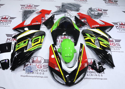 Fairing Kit for Kawasaki ZX10R (2006-2007) Black, Red, Green, Yellow at KingsMotorcycleFairings.com