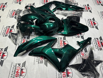 Fairing Set Honda CBR600RR (2007-2008) Green Metallic Pearl Flake at KingsMotorcycleFairings.com