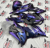 Kawasaki Ninja 400 Fairings in Matte Chameleon Blue, Purple at KingsMotorcycleFairings.com