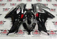 Kawasaki Ninja 300 Fairings (2013-2024) Black, Red at KingsMotorcycleFairings.com