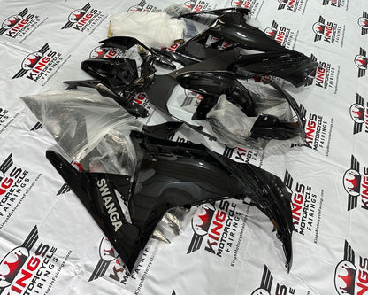 Fairings for Kawasaki Ninja 300 (2013-2024) Black Swanga at KingsMotorcycleFairings.com