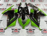 Fairings for Kawasaki Ninja 300 (2013-2024) Green, Black at KingsMotorcycleFairings.com