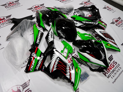 Kawasaki Ninja 400 Fairings (2018-2023) Green Shark at KingsMotorcycleFairings.com
