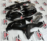 Kawasaki Ninja ZX10R Fairings (2006-2007) Black, Matte Black, Chrome at KingsMotorcycleFairings.com