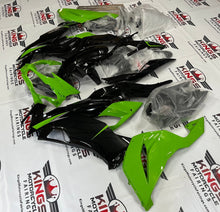 Kawasaki Ninja ZX6R 636 Fairings (2019-2023) Black, Green at KingsMotorcycleFairings.com