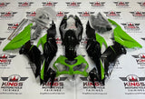 Kawasaki Ninja ZX6R 636 Fairings (2019-2023) Black, Green at KingsMotorcycleFairings.com