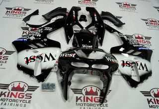 Kawasaki Ninja ZX9R Fairings (1994-1997) Black, White West