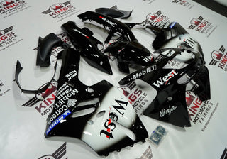 Kawasaki Ninja ZX9R Fairings (1994-1997) Black, White West