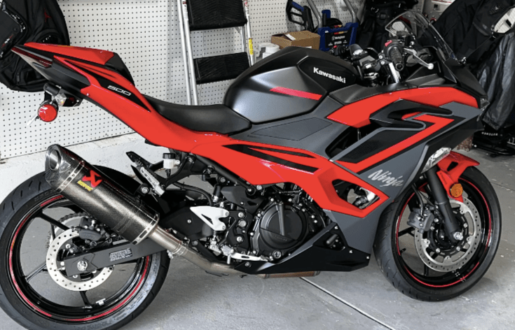 Fairings Kawasaki Ninja 500 (2024-2025) Matte Black, Gloss Red, Gloss Gray at KingsMotorcycleFairings.com