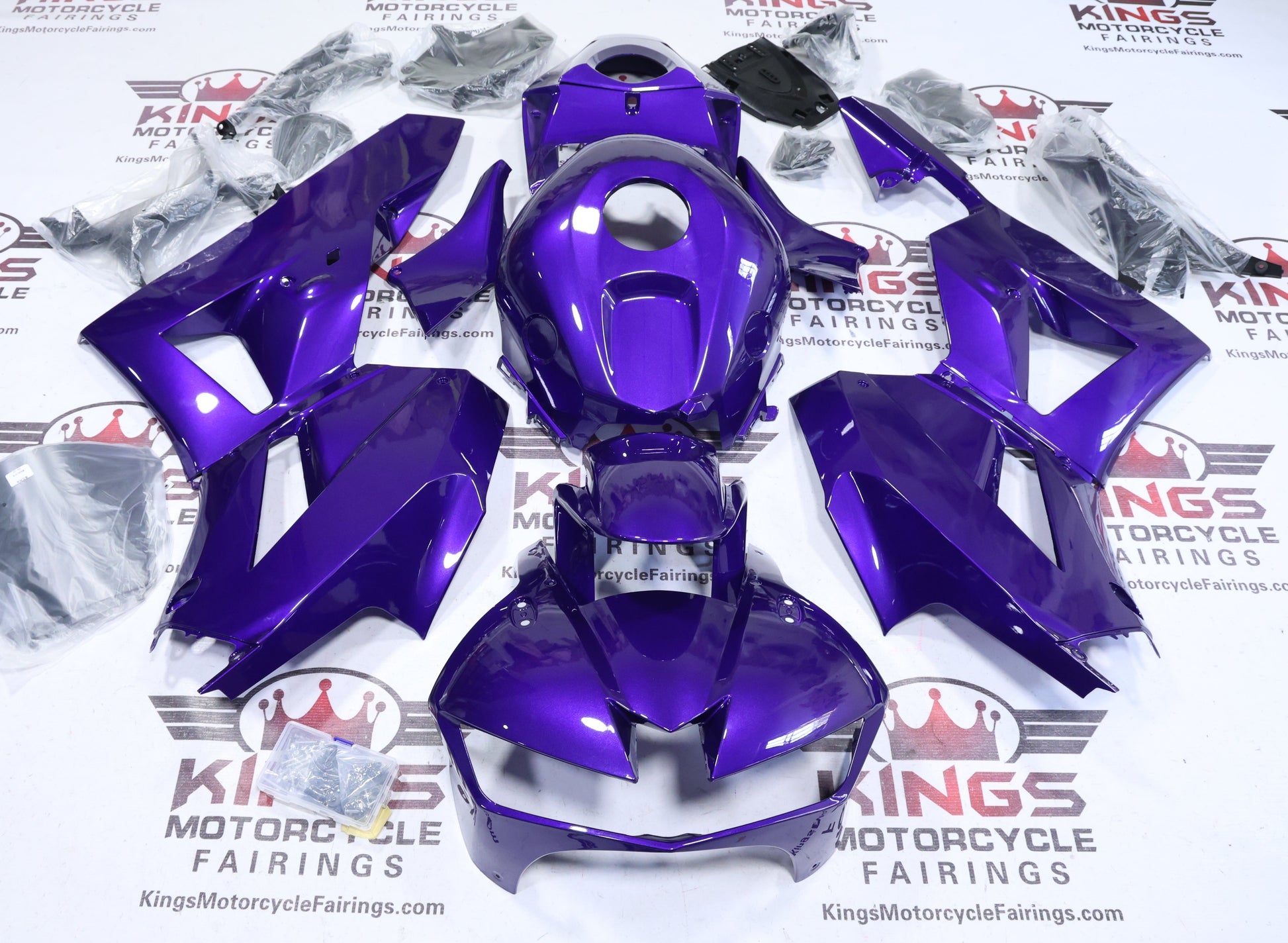 Fairings Honda CBR600RR (2013-2023) Pearl Purple from KingsMotorcycleFairings.com