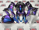 Kawasaki Ninja 400 Fairings in Matte Chameleon Blue, Purple at KingsMotorcycleFairings.com