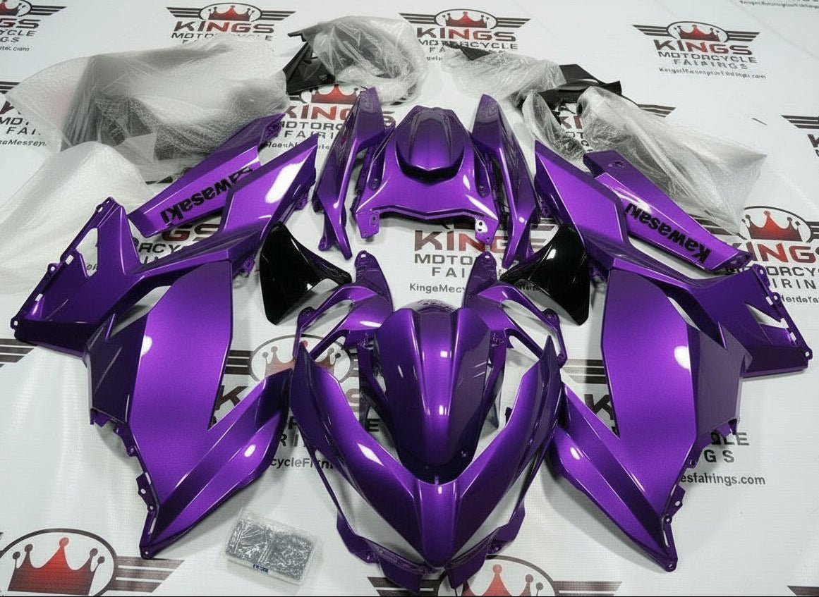 Fairings Kawasaki Ninja 400 (2018-2023) Purple at KingsMotorcycleFairings.com