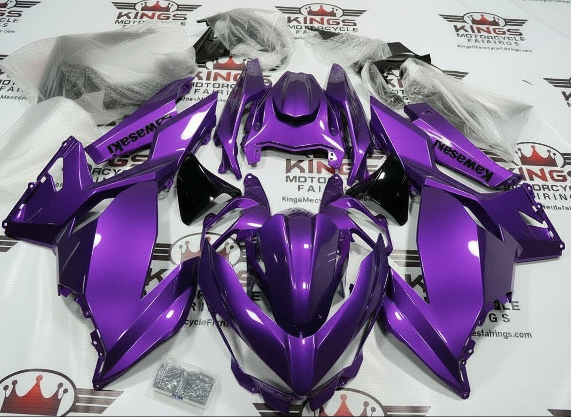 Fairings Kawasaki Ninja 400 (2018-2023) Purple from KingsMotorcycleFairings.com