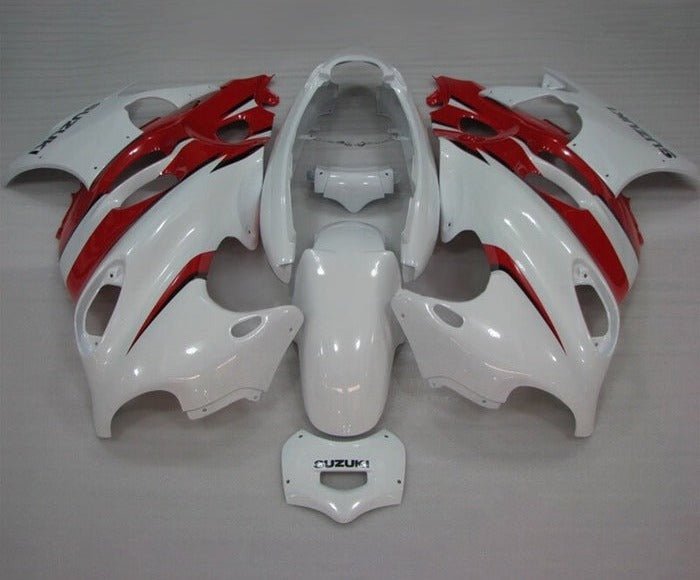 Fairings Suzuki GSX750F Katana (1998-2006) White, Red from KingsMotorcycleFairings.com