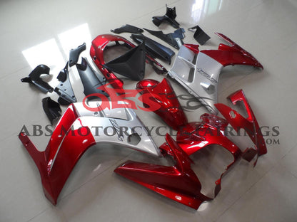 Fairings foYamaha FJR1300 (2013-2015) Red, Silver from KingsMotorcycleFairings.com 
