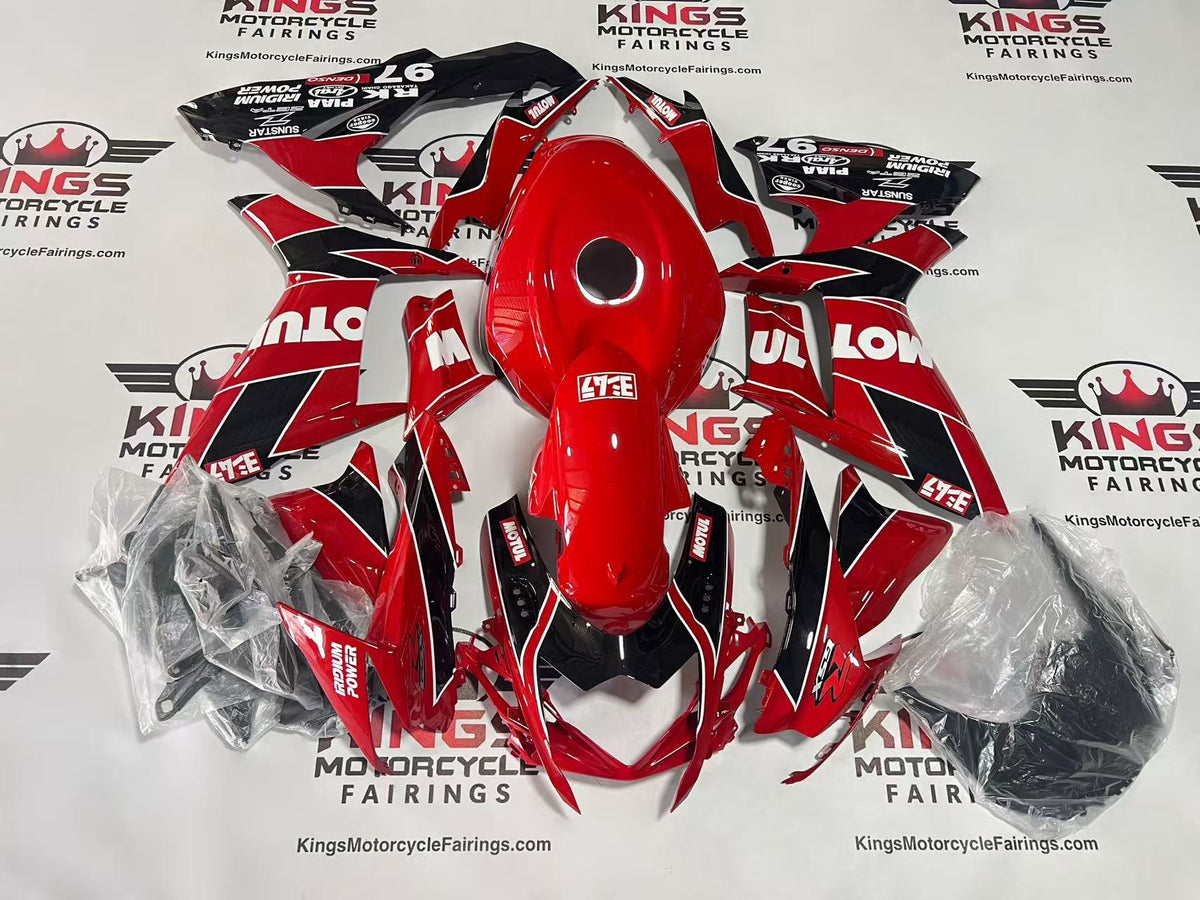 Fairings forSuzuki GSXR600 (2011-2024) Red, Black, White Motul 97 at KingsMotorcycleFairings.com