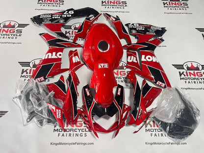Fairings forSuzuki GSXR600 (2011-2024) Red, Black, White Motul 97 at KingsMotorcycleFairings.com