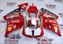 Fairings for Ducati 916 (1994-1999) Red, White Shell #1 at KingsMotorcycleFairings.com