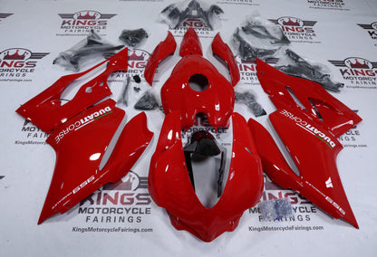 Fairings for Ducati 959 Panigale (2015-2020) Red, White Corse from KingsMotorcycleFairings.com