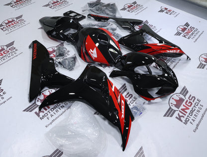 Fairings for Honda CBR1000RR (2006-2007) Black, Red, White at KingsMotorcycleFairings.com