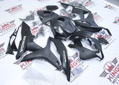 Fairings for Honda CBR600RR (2007-2008) Matte Black, Matte White at KingsMotorcycleFairings.com