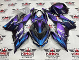 Kawasaki Ninja 400 Fairings in Matte Chameleon Blue, Purple at KingsMotorcycleFairings.com