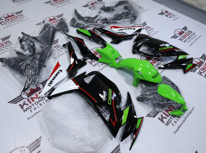 Fairings for Kawasaki Ninja 650 (2020-2025) Green, Black, Red, White KRT from KingsMotorcycleFairings.com