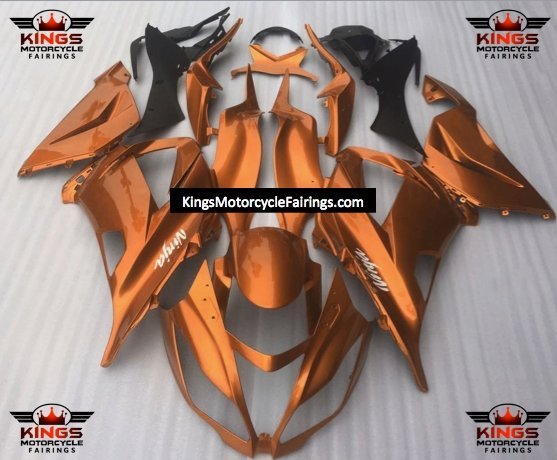 Fairings for Kawasaki Ninja ZX10R (2016-2020) Orange at KingsMotorcycleFairings.com